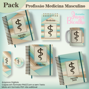 Pack Profissões - Medicina Masculino