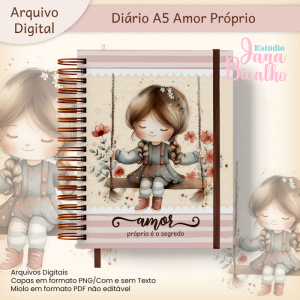 Diário A5 Coleção Amor Próprio