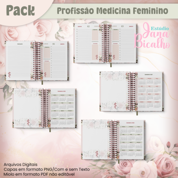 Pack Profissões - Medicina Feminino - Image 5