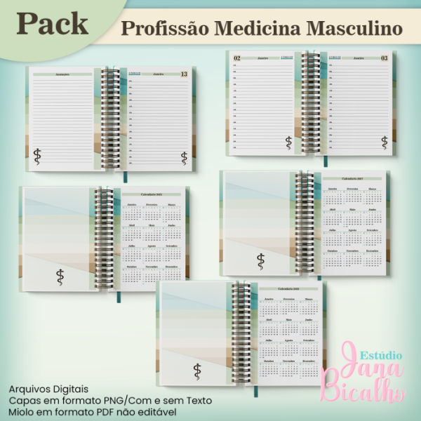 Pack Profissões - Medicina Masculino - Image 5