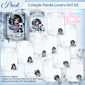 Pack Coleção Panda Lovers Girl N2