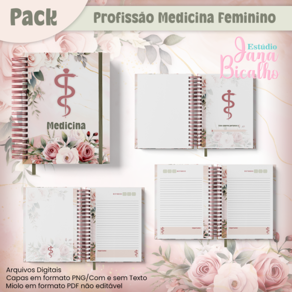Pack Profissões - Medicina Feminino - Image 6