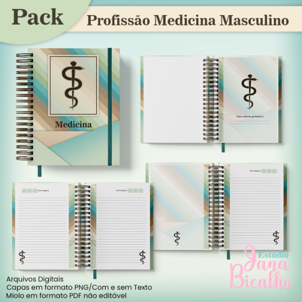 Pack Profissões - Medicina Masculino - Image 6