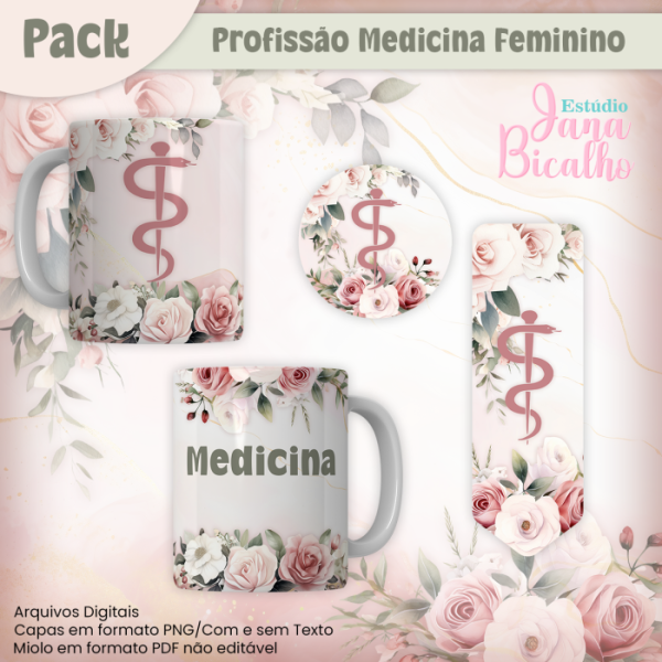 Pack Profissões - Medicina Feminino - Image 8