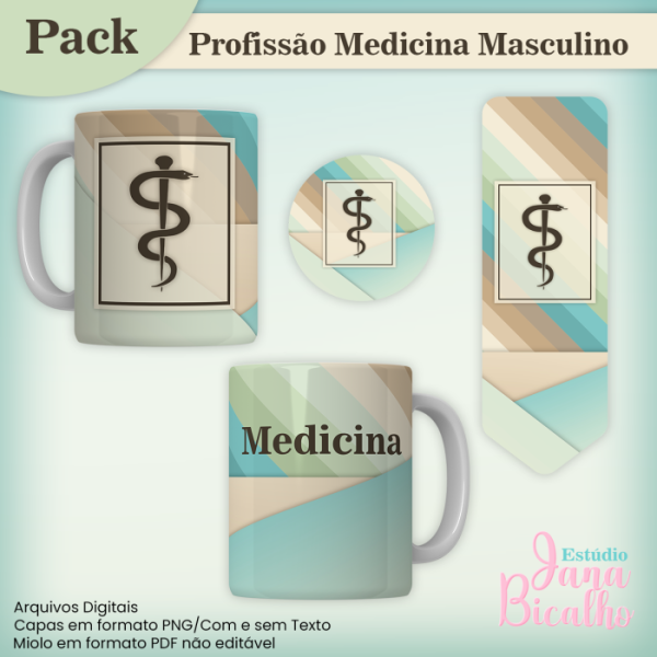 Pack Profissões - Medicina Masculino - Image 8