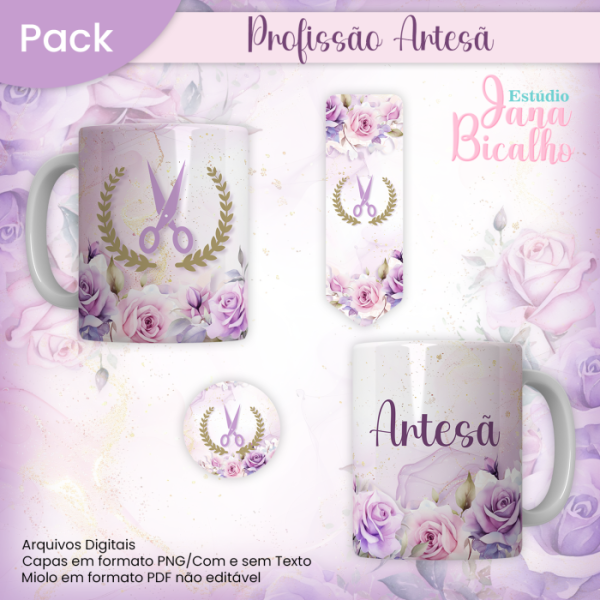 Pack Profissões - Artesã Feminino - Imagem 8