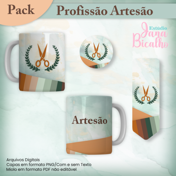 Pack Profissões - Artesão Masculino - Imagem 8