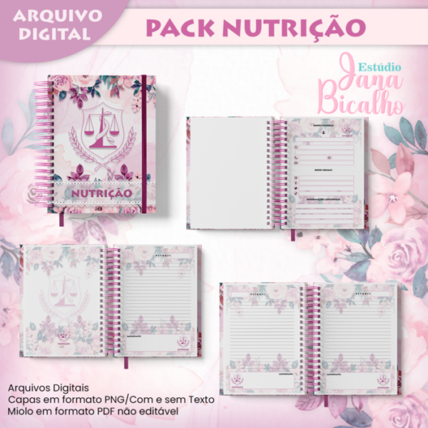 Pack Profissões Nutrição Feminino - Image 2