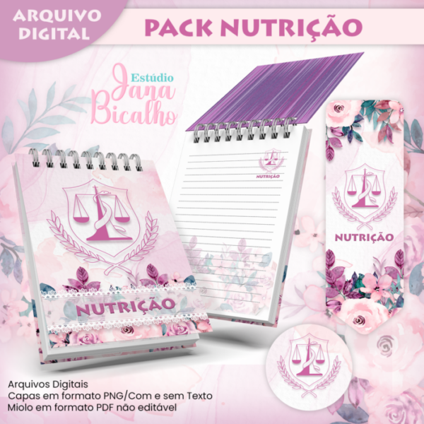 Pack Profissões Nutrição Feminino - Image 3