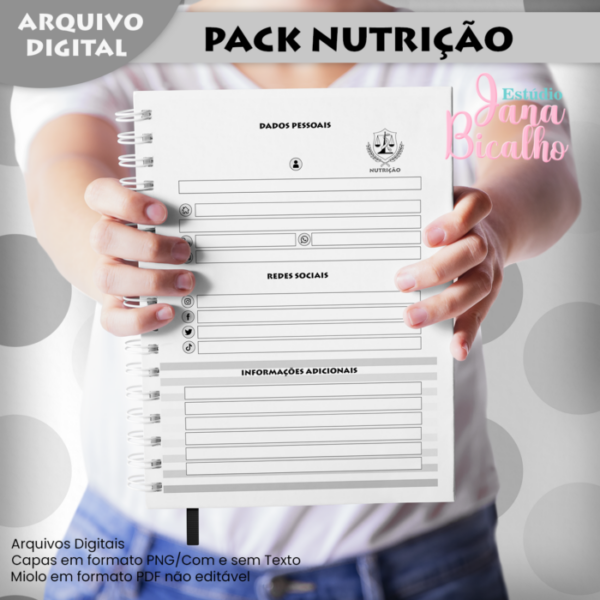 Pack Profissões Nutrição Masculino - Image 6