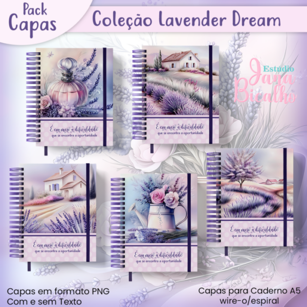 Pack Capas Coleção Lavender Dream - Image 9