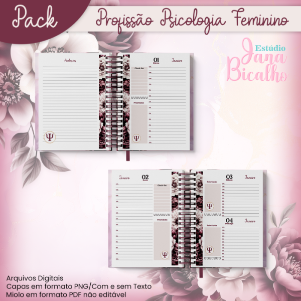 Pack Profissões - Psicologia Feminino - Image 3