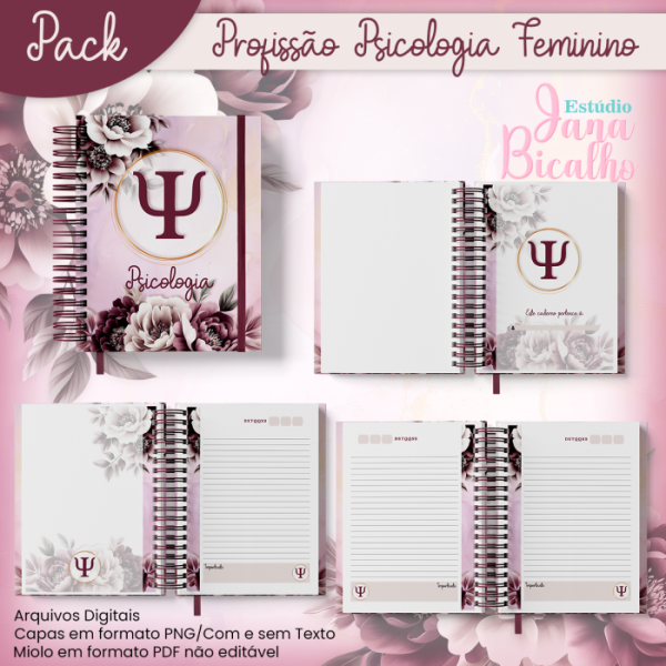 Pack Profissões - Psicologia Feminino - Image 6