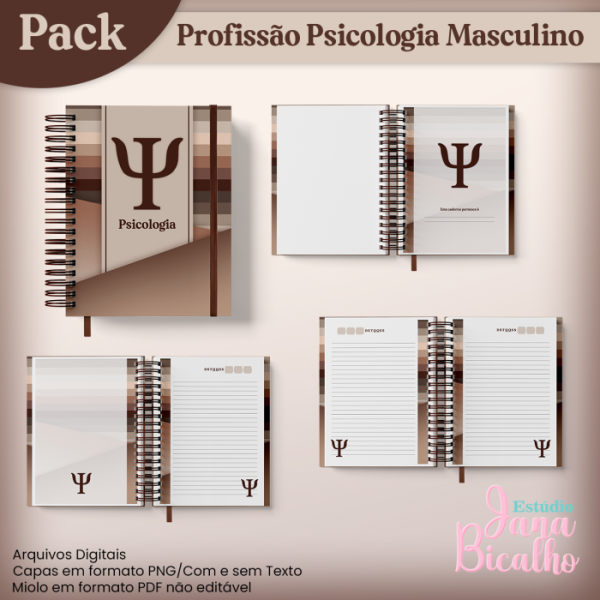 Pack Profissões - Psicologia Masculino - Image 6