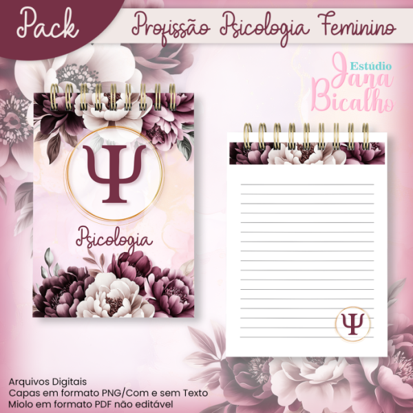 Pack Profissões - Psicologia Feminino - Image 7