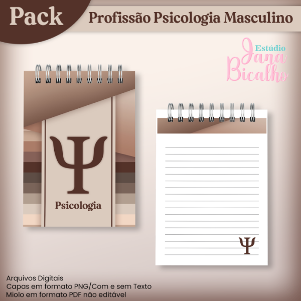 Pack Profissões - Psicologia Masculino - Image 7