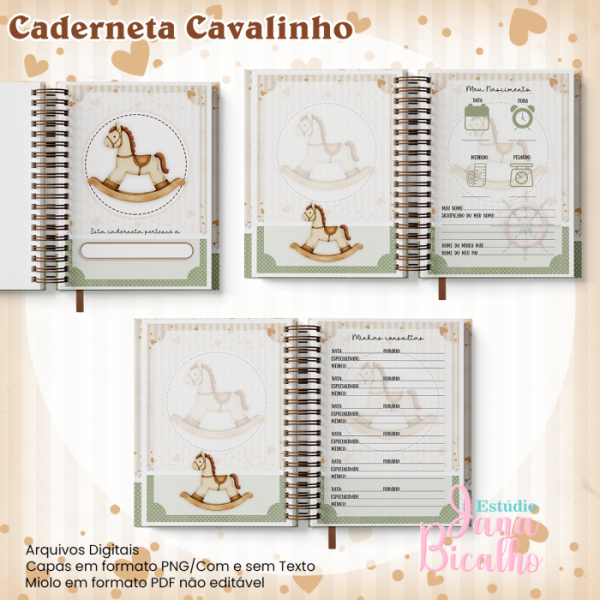 Caderneta de Saúde Cavalinho + Brinde - Imagem 2