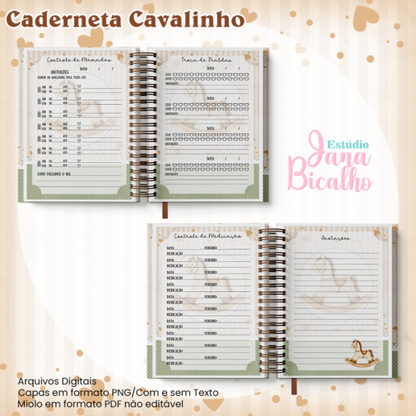 Caderneta de Saúde Cavalinho + Brinde - Imagem 3