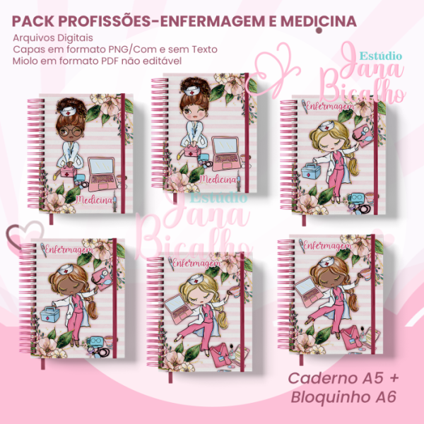 PACK Profissões-Enfermagem e Medicina - Imagem 2
