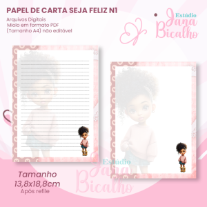 Papel de Carta Seja Você N1