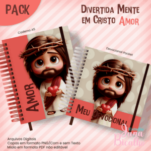 PACK Divertida Mente em Cristo - Amor