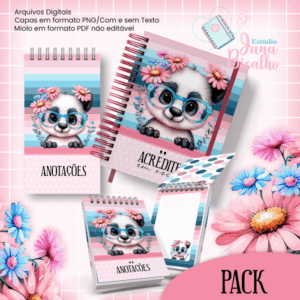 Pack Pandinha Fofa