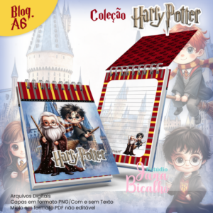 Bloquinho A6 Coleção Harry Potter N2