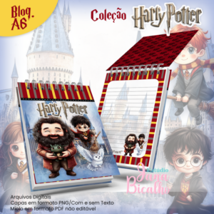 Bloquinho A6 Coleção Harry Potter N3