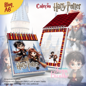 Bloquinho A6 Coleção Harry Potter N4