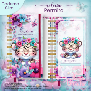 Caderno Slim Coleção Permita
