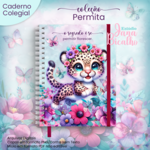 Caderno Colegial Coleção Permita