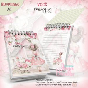 Bloquinho A6 Você Consegue