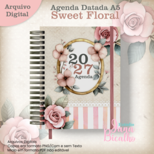 Agenda Datada A5 Sweet Floral