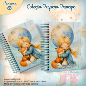 Caderno A5 Coleção Pequeno Príncipe