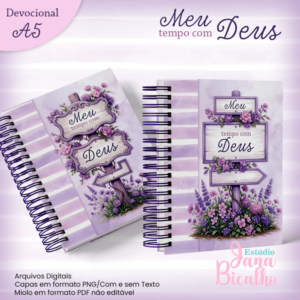 Devocional A5 Meu tempo com Deus-Lilás