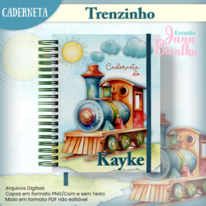 Caderneta de Saúde Trenzinho+ Brinde