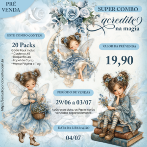 Pré Venda Super Combo Acredite na Magia