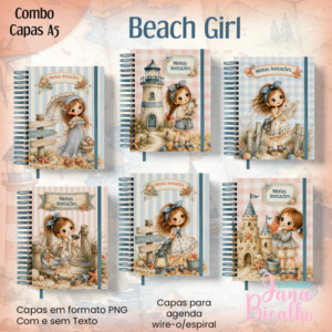 COMBO Capas A5 Beach Girl