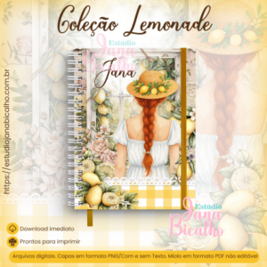 Caderneta A6 Coleção Cute Limonade