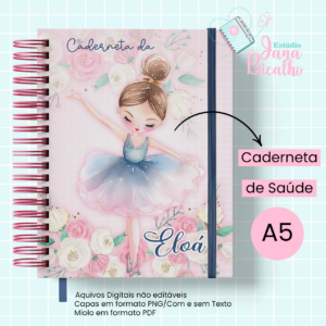 Caderneta de Saúde Bailarinas + Brinde