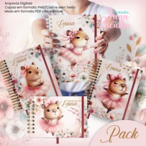 PACK Capivara Bailarina