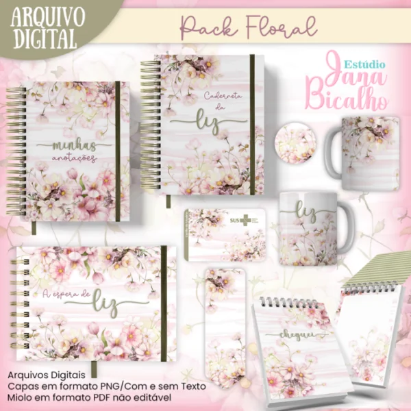 PACK Floral Menina