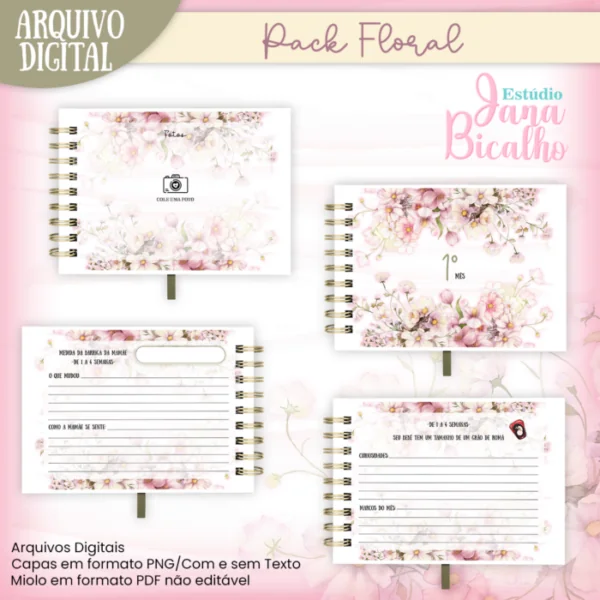 PACK Floral Menina - Imagem 5