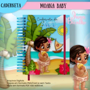 Caderneta de Saúde Moana Baby +Brinde